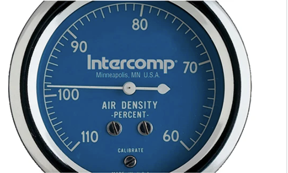 Using an Air Density Guage